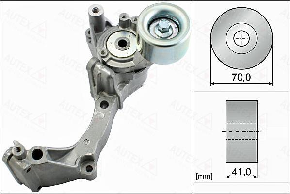 Autex 655042 - Tendicinghia, Cinghia Poly-V autozon.pro