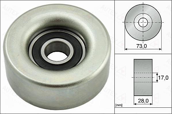 Autex 655059 - Galoppino / Guidacinghia, Cinghia Poly-V autozon.pro