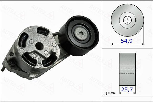 Autex 655010 - Tendicinghia, Cinghia Poly-V autozon.pro