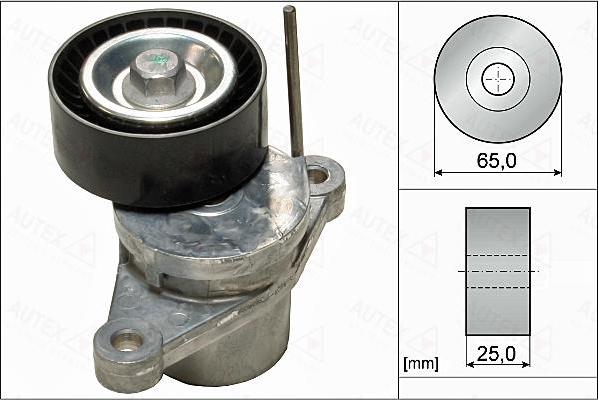 Autex 655075 - Tendicinghia, Cinghia Poly-V autozon.pro