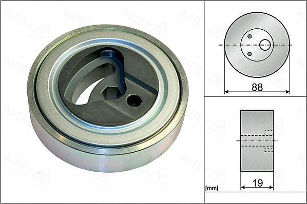 Autex 655140 - Galoppino / Guidacinghia, Cinghia Poly-V autozon.pro