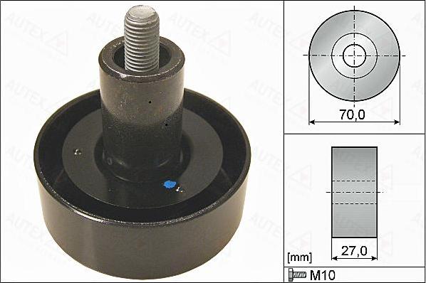 Autex 655156 - Galoppino / Guidacinghia, Cinghia Poly-V autozon.pro