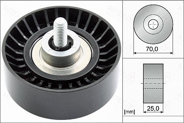 Autex 655113 - Galoppino / Guidacinghia, Cinghia Poly-V autozon.pro