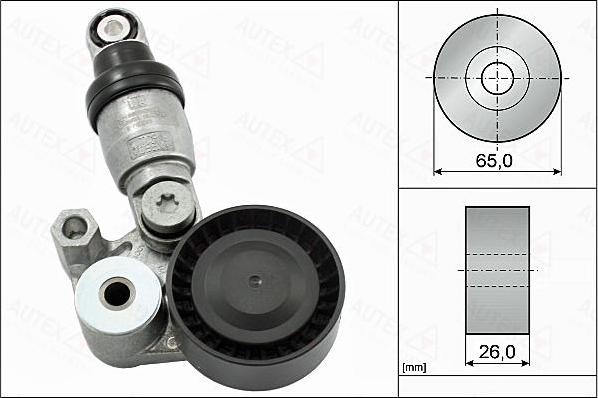 Autex 655131 - Tendicinghia, Cinghia Poly-V autozon.pro