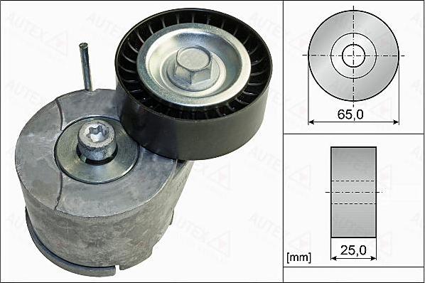 Autex 655124 - Tendicinghia, Cinghia Poly-V autozon.pro