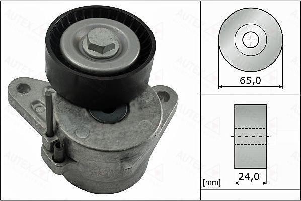 Autex 655120 - Tendicinghia, Cinghia Poly-V autozon.pro