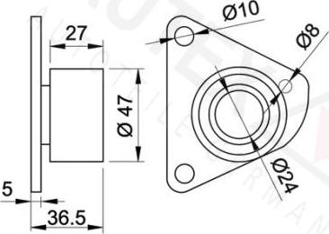 Autex 651617 - Galoppino / Guidacinghia, Cinghia dentata autozon.pro