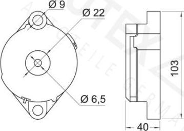 Autex 601026 - Tendicinghia, Cinghia Poly-V autozon.pro