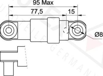 Autex 631488 - Smorzatore vibrazioni, Cinghia Poly-V autozon.pro