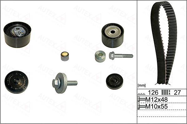 Autex 702920 - Kit cinghie dentate autozon.pro