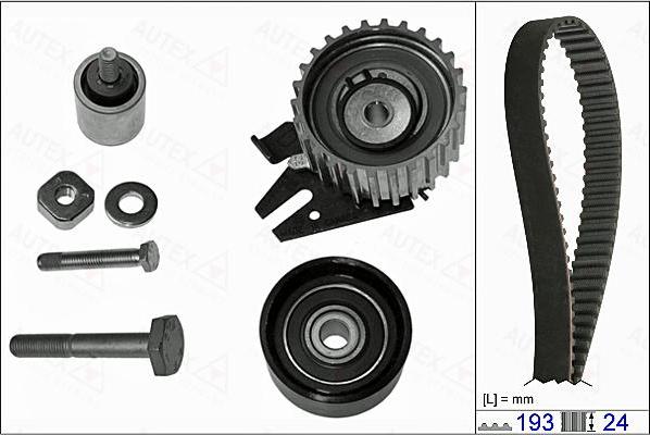 Autex 702825 - Kit cinghie dentate autozon.pro