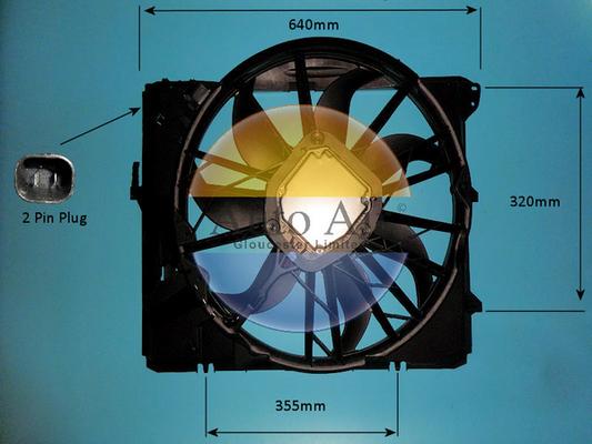 Auto Air Gloucester 05-1052 - Elettromotore, Ventola radiatore autozon.pro