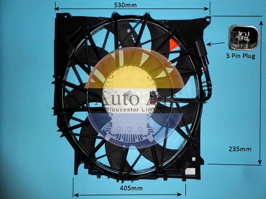 Auto Air Gloucester 05-1087 - Elettromotore, Ventola radiatore autozon.pro