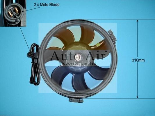 Auto Air Gloucester 05-1113 - Elettromotore, Ventola radiatore autozon.pro