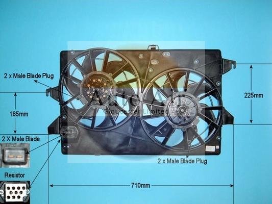 Auto Air Gloucester 05-1132 - Elettromotore, Ventola radiatore autozon.pro