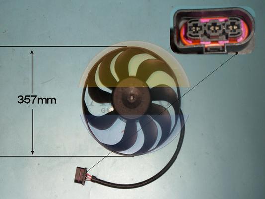 Auto Air Gloucester 05-1837 - Elettromotore, Ventola radiatore autozon.pro