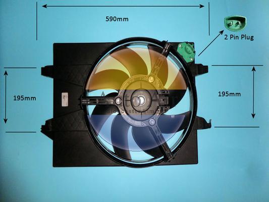 Auto Air Gloucester 05-1246 - Elettromotore, Ventola radiatore autozon.pro