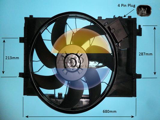 Auto Air Gloucester 05-1219 - Elettromotore, Ventola radiatore autozon.pro