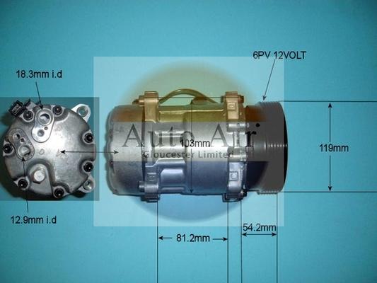 Auto Air Gloucester 14-9699P - Compressore, Climatizzatore autozon.pro