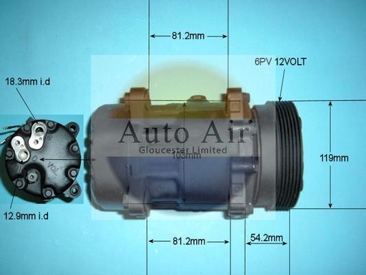 Auto Air Gloucester 14-9699R - Compressore, Climatizzatore autozon.pro