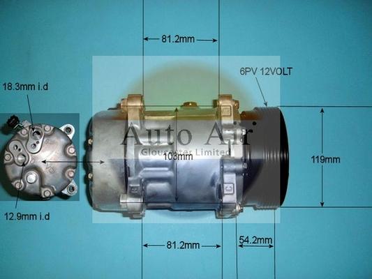 Auto Air Gloucester 14-9699 - Compressore, Climatizzatore autozon.pro