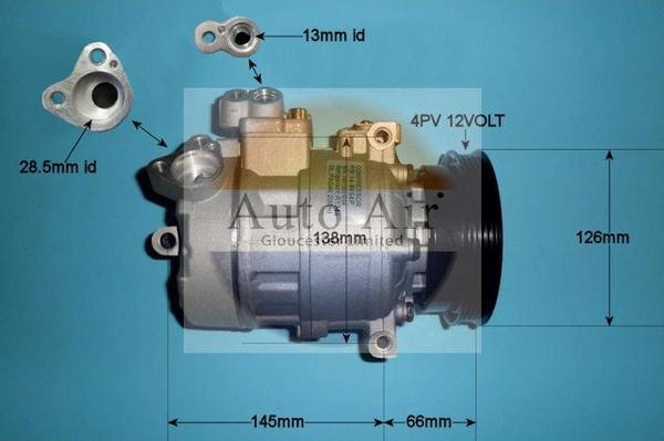 Auto Air Gloucester 14-9694P - Compressore, Climatizzatore autozon.pro