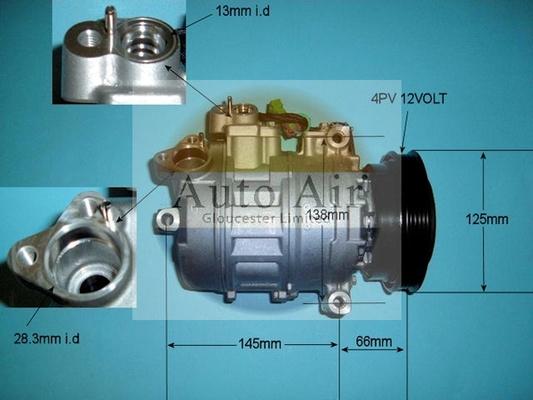 Auto Air Gloucester 14-9694 - Compressore, Climatizzatore autozon.pro