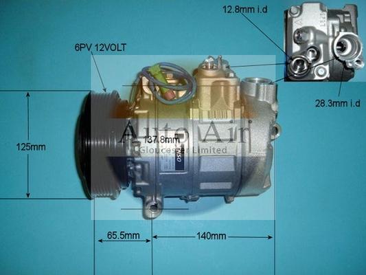 Auto Air Gloucester 14-9692 - Compressore, Climatizzatore autozon.pro