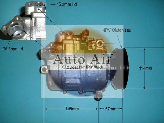 Auto Air Gloucester 14-9697P - Compressore, Climatizzatore autozon.pro