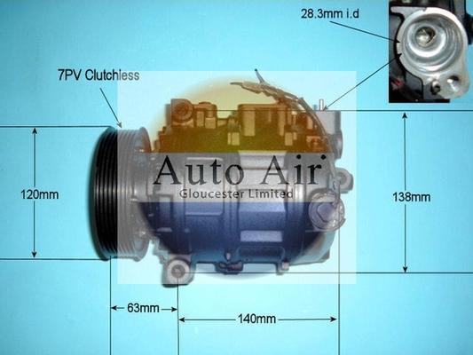 Auto Air Gloucester 14-9649R - Compressore, Climatizzatore autozon.pro