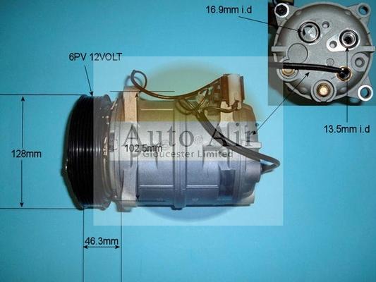 Auto Air Gloucester 14-9647P - Compressore, Climatizzatore autozon.pro