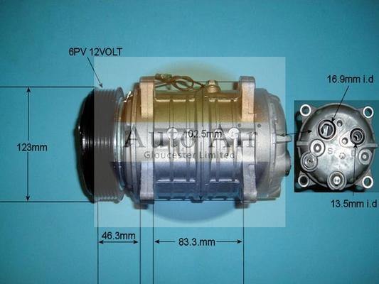 Auto Air Gloucester 14-9647 - Compressore, Climatizzatore autozon.pro