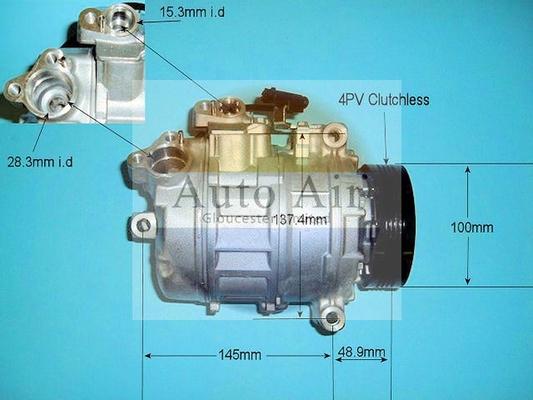 Auto Air Gloucester 14-9650P - Compressore, Climatizzatore autozon.pro