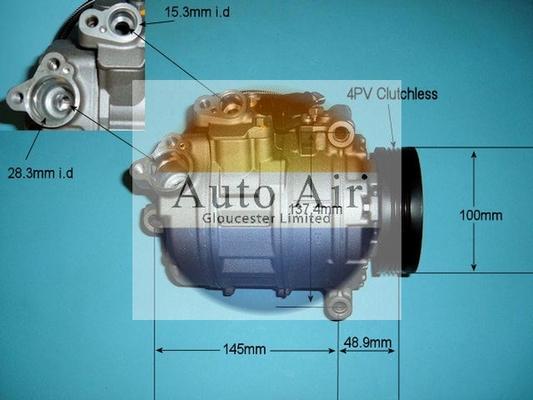 Auto Air Gloucester 14-9650R - Compressore, Climatizzatore autozon.pro