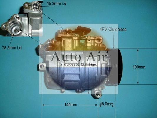 Auto Air Gloucester 14-9650 - Compressore, Climatizzatore autozon.pro