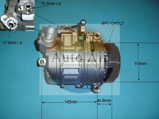 Auto Air Gloucester 14-9651 - Compressore, Climatizzatore autozon.pro