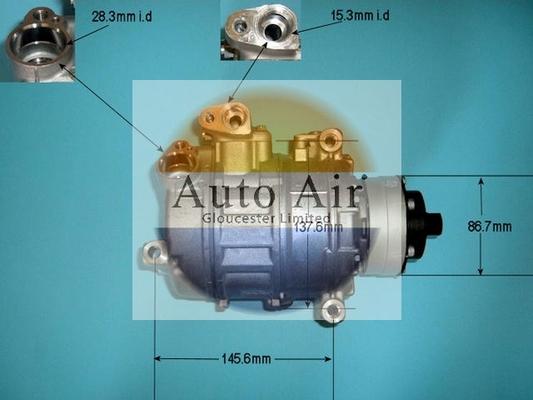 Auto Air Gloucester 14-9658 - Compressore, Climatizzatore autozon.pro