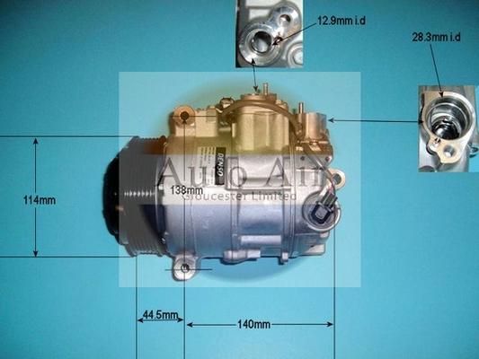 Auto Air Gloucester 14-9660 - Compressore, Climatizzatore autozon.pro