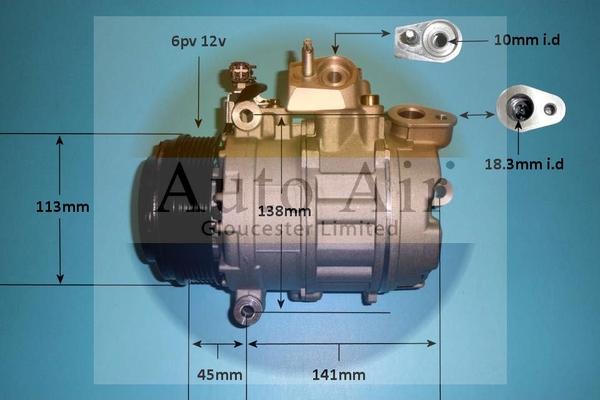 Auto Air Gloucester 14-9790P - Compressore, Climatizzatore autozon.pro