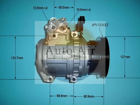 Auto Air Gloucester 14-9749 - Compressore, Climatizzatore autozon.pro