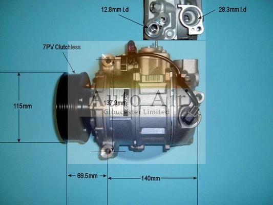 Auto Air Gloucester 14-9745 - Compressore, Climatizzatore autozon.pro