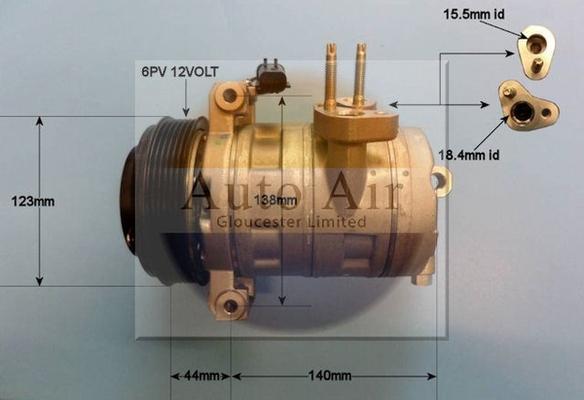 Auto Air Gloucester 14-9746 - Compressore, Climatizzatore autozon.pro