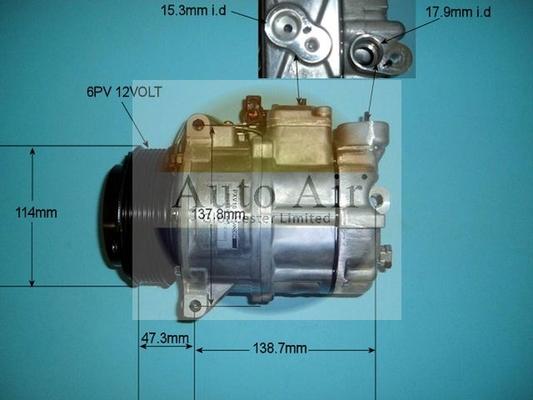 Auto Air Gloucester 14-9740 - Compressore, Climatizzatore autozon.pro