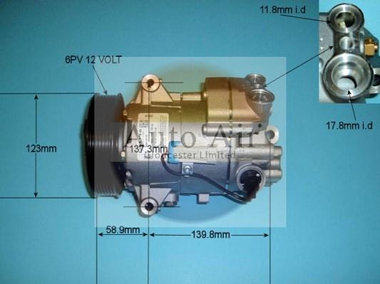 Auto Air Gloucester 14-9743 - Compressore, Climatizzatore autozon.pro