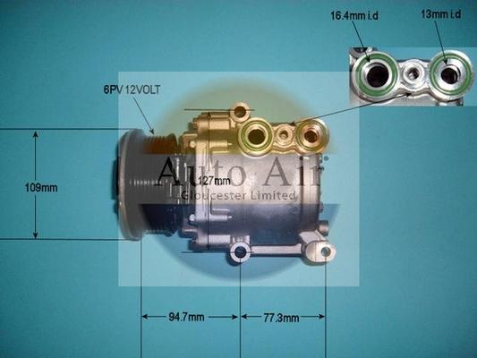 Auto Air Gloucester 14-9759 - Compressore, Climatizzatore autozon.pro