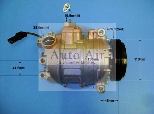 Auto Air Gloucester 14-9768 - Compressore, Climatizzatore autozon.pro