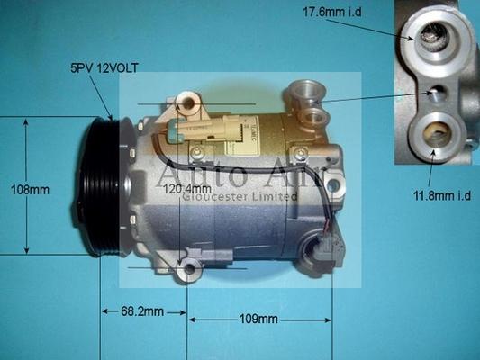 Auto Air Gloucester 14-9706R - Compressore, Climatizzatore autozon.pro