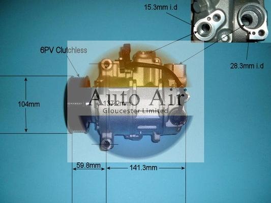 Auto Air Gloucester 14-9703P - Compressore, Climatizzatore autozon.pro