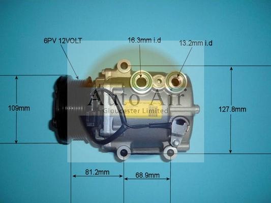 Auto Air Gloucester 14-9719 - Compressore, Climatizzatore autozon.pro