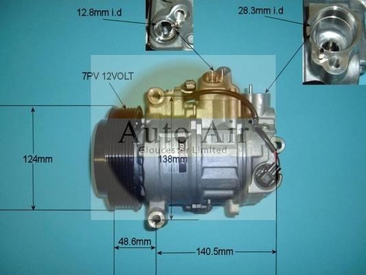 Auto Air Gloucester 14-9712 - Compressore, Climatizzatore autozon.pro